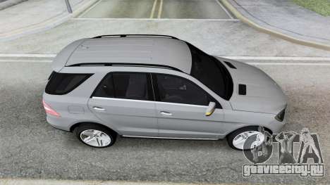 Mercedes-Benz ML 350 (W166) Light Grey для GTA San Andreas