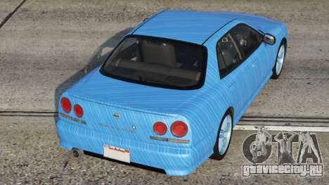 Nissan Skyline GT Sedan Process Cyan