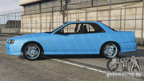 Nissan Skyline GT Sedan Process Cyan