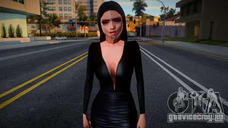 Girl Black Dress для GTA San Andreas