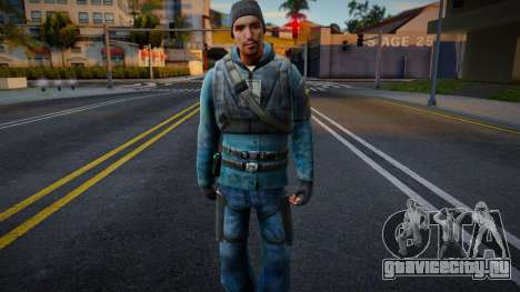 Half-Life 2 Rebels Male v7 для GTA San Andreas