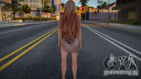 Girl in ordinary dress для GTA San Andreas
