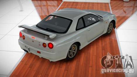 Nissan Skyline R34 V-Spec XR V1.1 для GTA 4