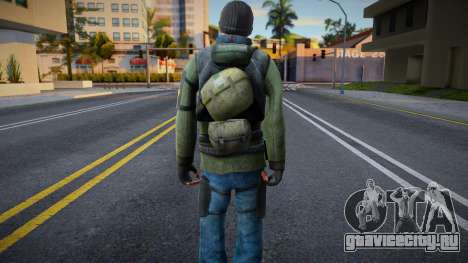 Half-Life 2 Rebels Male v4 для GTA San Andreas