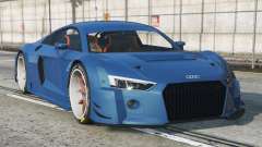 Audi R8 LMS Medium Electric Blue [Replace] для GTA 5