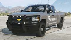Chevrolet Silverado Pickup Police Natural Gray [Replace] для GTA 5