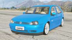 Volkswagen Golf Vivid Cerulean [Add-On] для GTA 5