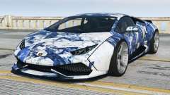Lamborghini Huracan Blue Zodiac [Add-On] для GTA 5