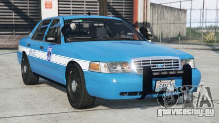 Ford Crown Victoria Police Bondi Blue [Add-On] для GTA 5