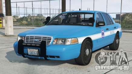 Ford Crown Victoria Police Rich Electric Blue [Replace] для GTA 5