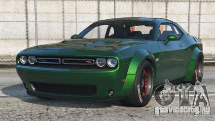Dodge Challenger Dark Green [Replace] для GTA 5