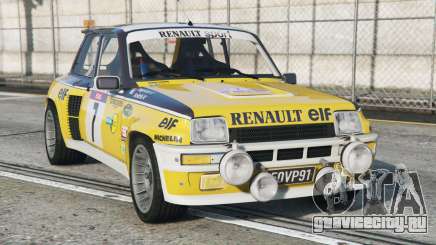 Renault 5 Turbo (822) для GTA 5