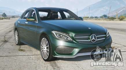 Mercedes-Benz C 250 AMG Line (W205) 2014 Rich Black [Add-On] для GTA 5