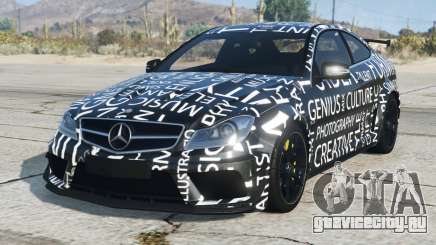 Mercedes-Benz C 63 AMG Charcoal для GTA 5