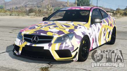 Mercedes-Benz C 63 AMG Dark Blue Gray для GTA 5