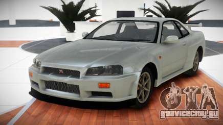 Nissan Skyline R34 V-Spec XR V1.1 для GTA 4