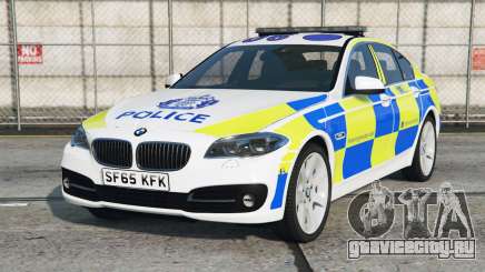 BMW 530d Sedan (F10) Police Scotland [Add-On] для GTA 5