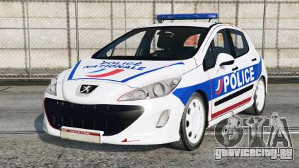 Peugeot 308 Police Nationale [Add-On] для GTA 5