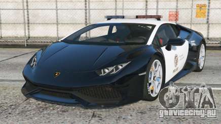 Lamborghini Huracan LAPD [Add-On] для GTA 5