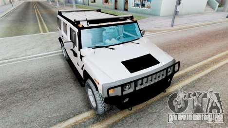 Hummer H2 Mist Gray для GTA San Andreas