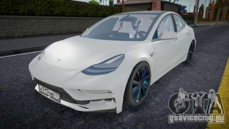 Tesla Model 3 Jobo для GTA San Andreas
