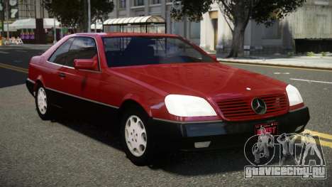 1995 Mercedes-Benz 600SEC для GTA 4