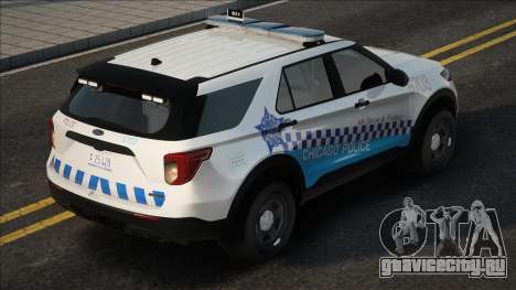 CPD 2020 Ford Explorer HQ для GTA San Andreas