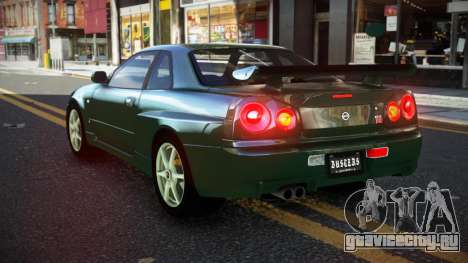 Nissan Skyline R34 JaP для GTA 4