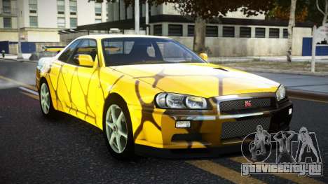 Nissan Skyline R34 JaP S13 для GTA 4