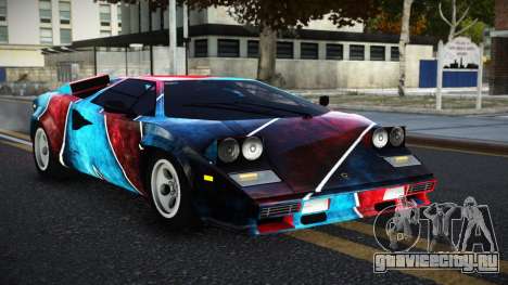 Lamborghini Countach JVH S6 для GTA 4