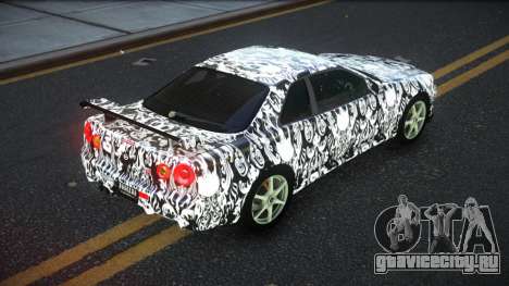 Nissan Skyline R34 JaP S7 для GTA 4