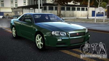 Nissan Skyline R34 JaP для GTA 4