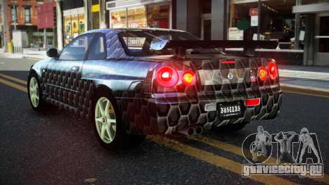 Nissan Skyline R34 JaP S11 для GTA 4