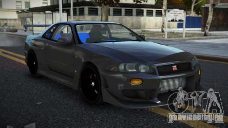 Nissan Skyline GT-R R34 NC для GTA 4