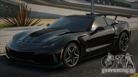 2019 Chevrolet Corvette ZR1 Blek для GTA San Andreas