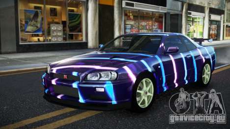 Nissan Skyline R34 JaP S2 для GTA 4