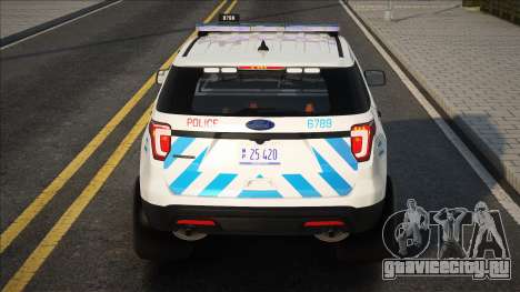 CPD 2016 Ford Explorer для GTA San Andreas