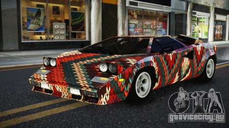 Lamborghini Countach JVH S10 для GTA 4