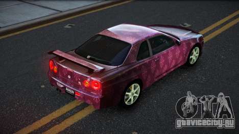 Nissan Skyline R34 JaP S5 для GTA 4