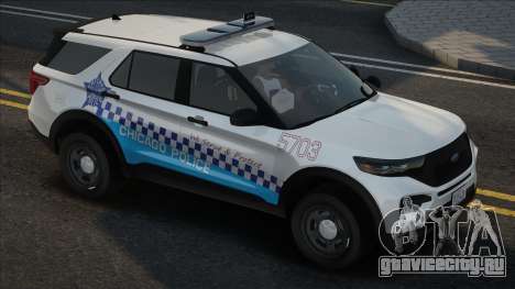 CPD 2020 Ford Explorer HQ для GTA San Andreas