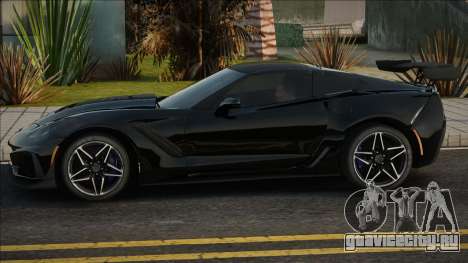 2019 Chevrolet Corvette ZR1 Blek для GTA San Andreas