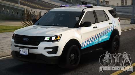 CPD 2016 Ford Explorer для GTA San Andreas