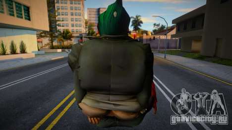 Duke con mascara Pudge de Dota 2 de Resident Evi для GTA San Andreas