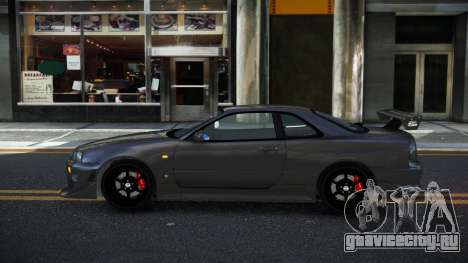 Nissan Skyline GT-R R34 NC для GTA 4