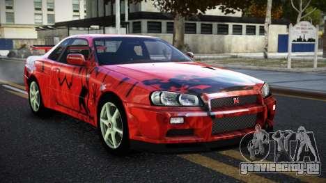 Nissan Skyline R34 JaP S12 для GTA 4