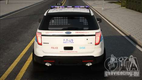 CPD 2014 Ford Explorer для GTA San Andreas