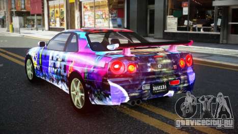 Nissan Skyline R34 JaP S14 для GTA 4