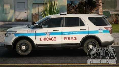 CPD 2013 Ford Explorer для GTA San Andreas