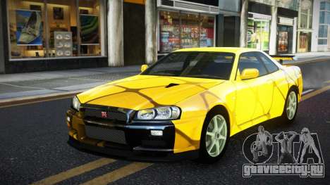 Nissan Skyline R34 JaP S13 для GTA 4