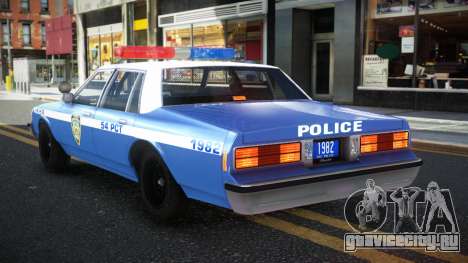 Chevrolet Caprice Classic DH Police для GTA 4